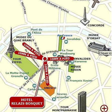 ホテル Relais Bosquet By Malone パリ